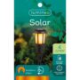 Solar Plastic Torch- Black – 24″